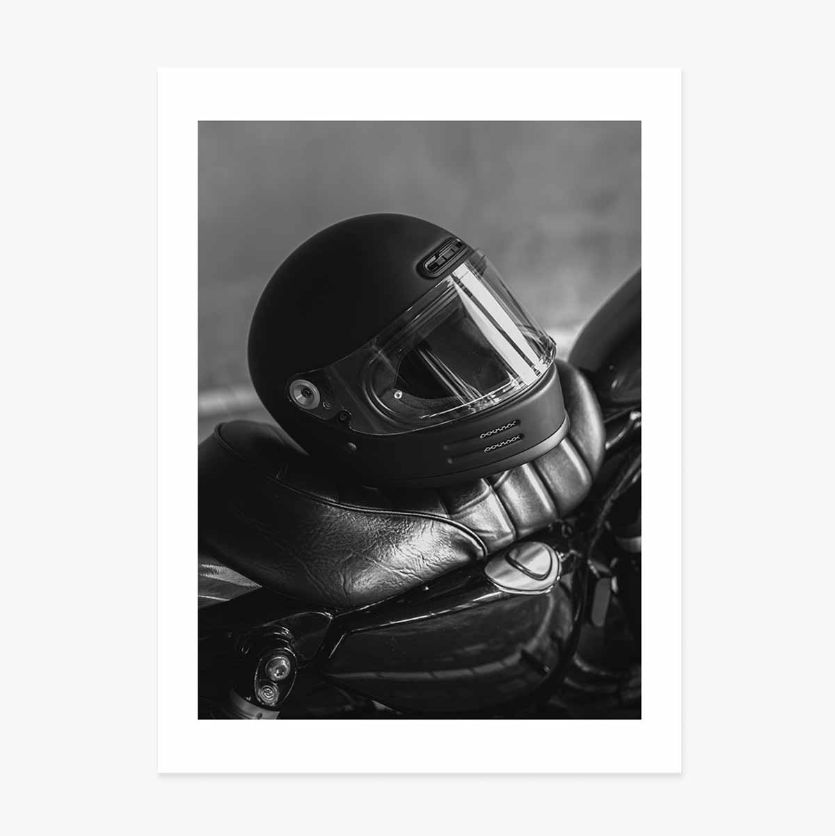 Poster Cască de motociclist