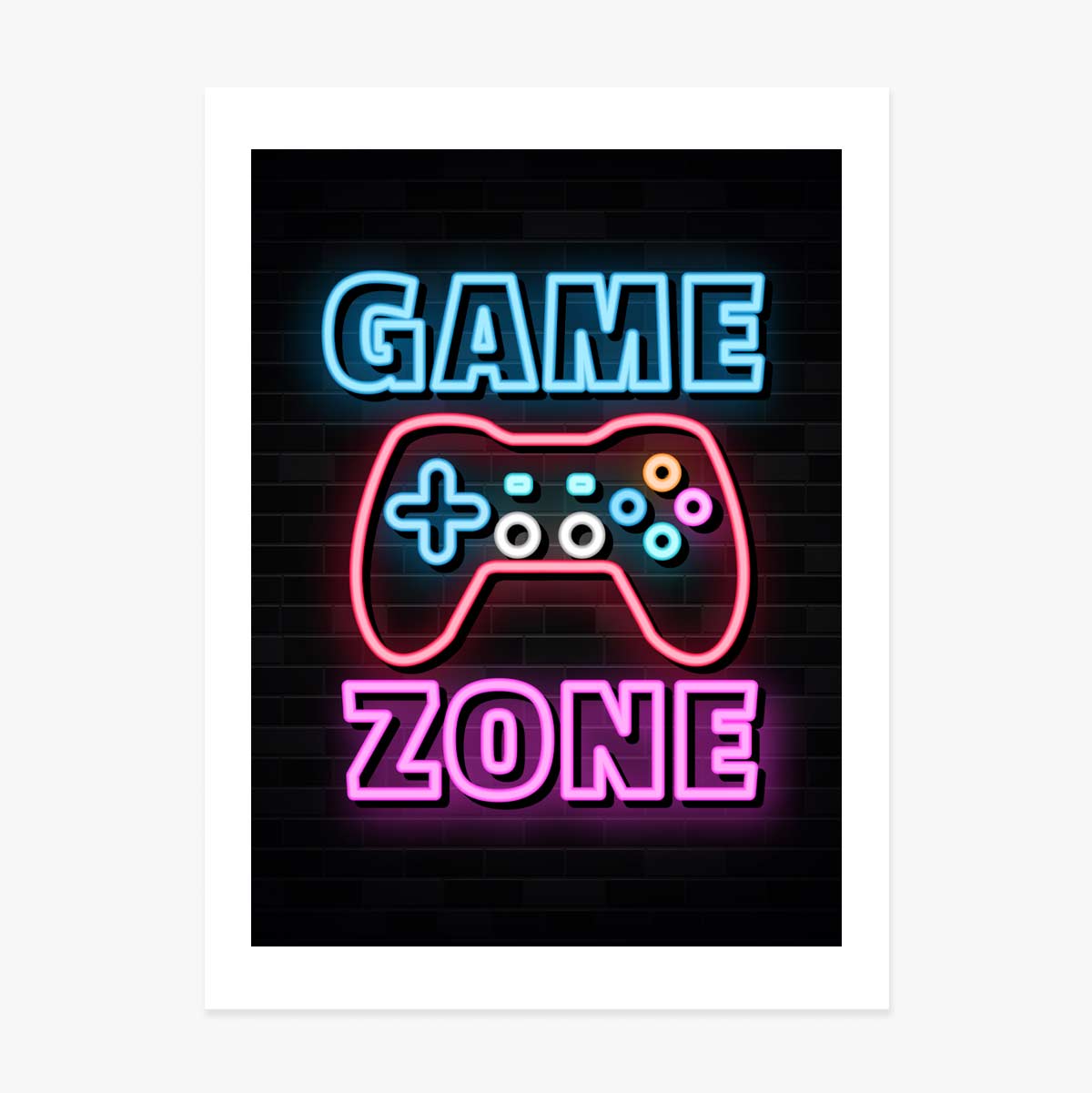 Poster Game Zone