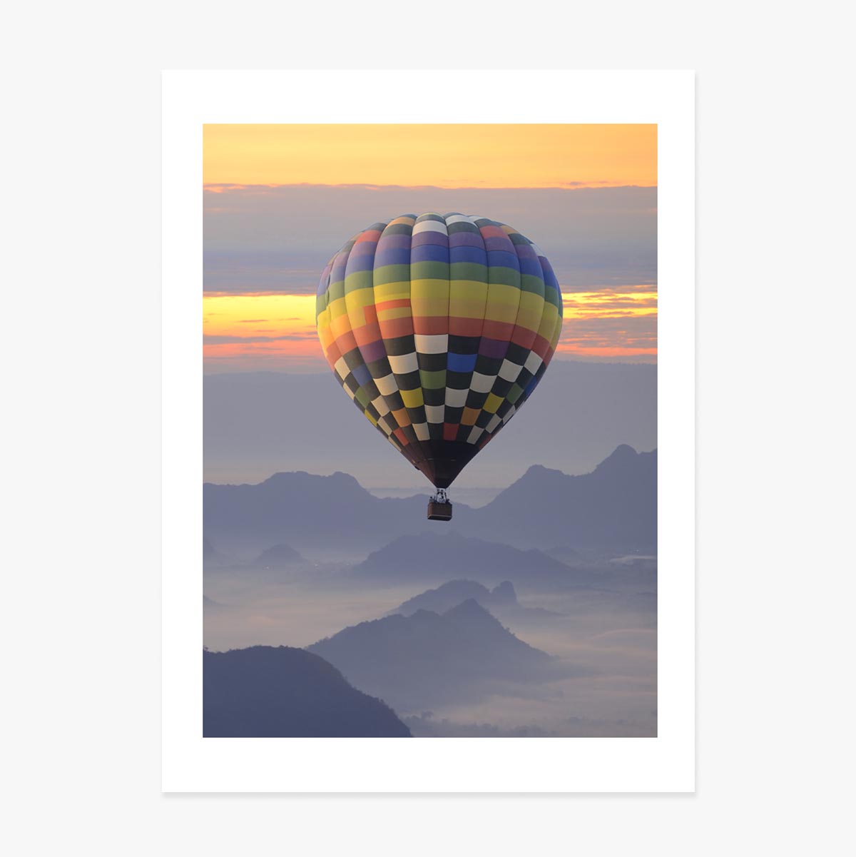 Poster Balon cu aer cald