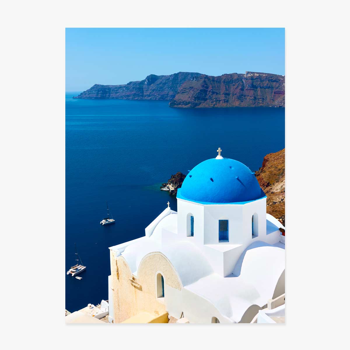 Poster Santorini